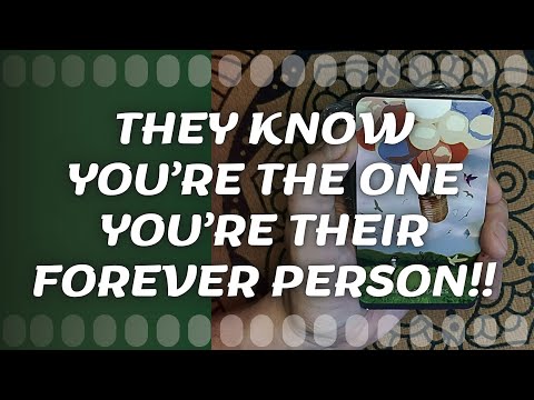 They KNOW You’re The One 🤍♾️🤍 You’re Their Forever Person!