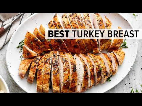 ROAST TURKEY BREAST | Easy, Tender and Moist with Crispy Skin!