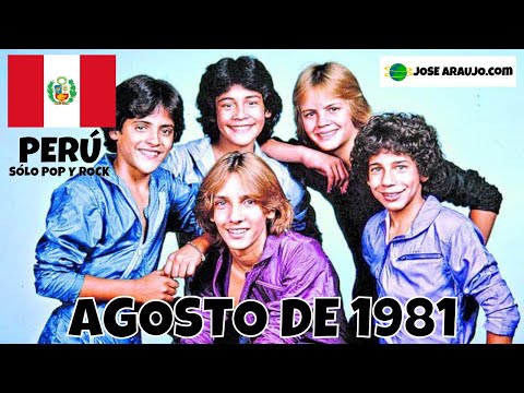 Los ÉXITOS de PERÚ en Agosto de 1981