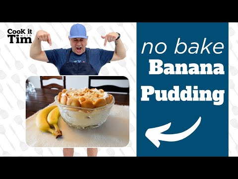 No Bake Banana Pudding | Super easy recipe