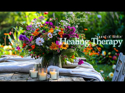 Spa Music with Soft Sound of Water -Spa Massage Music that Relaxes The Body and Mind-Healing Therapy