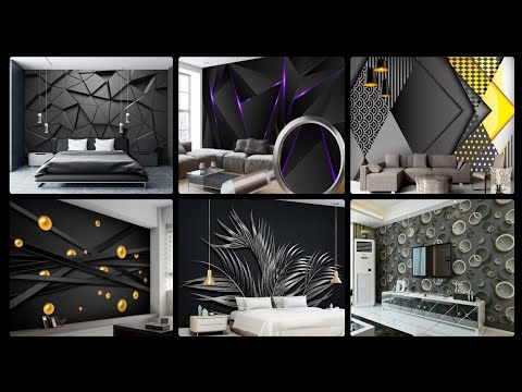 3D Wallpaper Designs l Wall Decoration Designs For Living Room & Bedroom