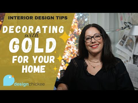 Decorating with Gold Accents for your Home + Ana Luisa Black Friday Sale - Interior Design Tips