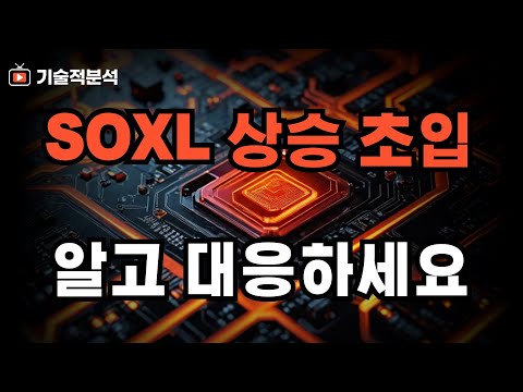 SOXL 엔비디아 테슬라 반도체 폭등 초입 ｜미리 알고 대응하세요!