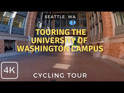 Bike Riding at the Univeristy of Washington Campus | Seattle, WA