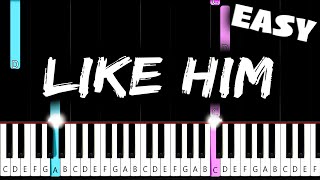 Tyler, The Creator - Like Him (feat. Lola Young) - EASY Piano Tutorial