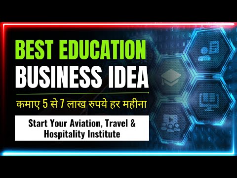 ✨ Start Your Aviation, Travel & Hospitality Institute | Best Education Business Idea