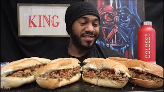 Mukbang | Chopped Cheeses & Gluten Free Oreo Testing!