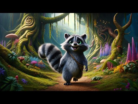 The Mysterious Rainbow Bbridge Raccoon | Bedtime Stories for Kids