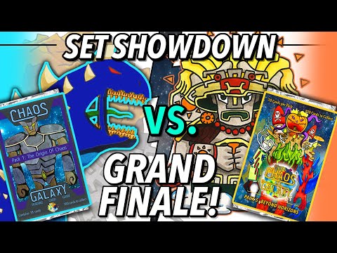 THE FINAL BATTLE! Set 1 vs Set 5 - Chaos Galaxy TCG Set Showdown!