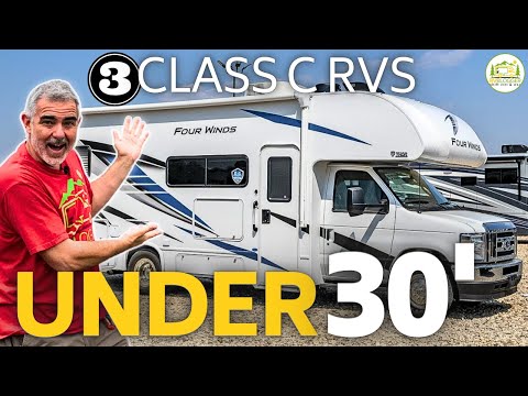 3 Class C Motorhomes Under 30' - 2024 Models