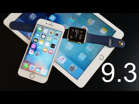 Apple iOS 9.3: What's New?