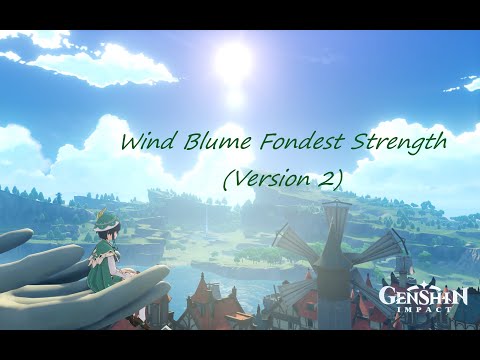 Wind Blume Fondest Strength V.2 - Wind Song Lyre #GenshinImpact