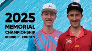 2025 Memorial • Feature Card • R1F9 • Gannon Buhr • Ricky Wysocki • Connor Rock • Anthony Barela