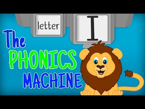 THE LETTER I SONGS - Phonics Song for Kids Alphabet Sounds PHONICS MACHINE ABC Sounds Preschool