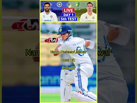 Yashaswi Jaiswal | 5th Test vs Australia #trendingshorts #cricket