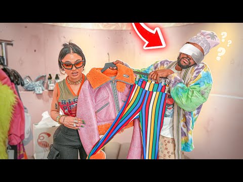 PICKING ENTIRE OUTFIT BLINDFOLDED CHALLENGE!