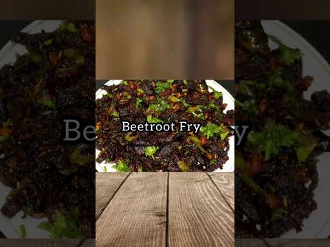 Beetroot fry/#beetroot #youtubeshorts #shorts #short #fryrecipe #beetrootrecipes #vegfry #RFoodInn