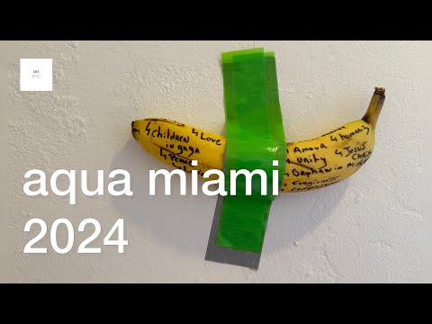 aqua miami 2024, artbasel miami, art week miami 2024 @ARTNYC