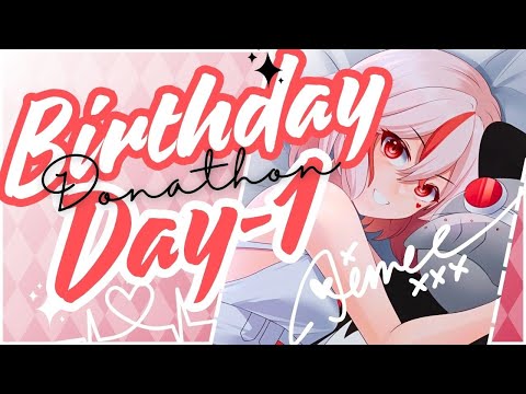 【12 HOUR BIRTHDAY DONATHON】Let's celebrate my birthday together! - DAY 1【Aimee】