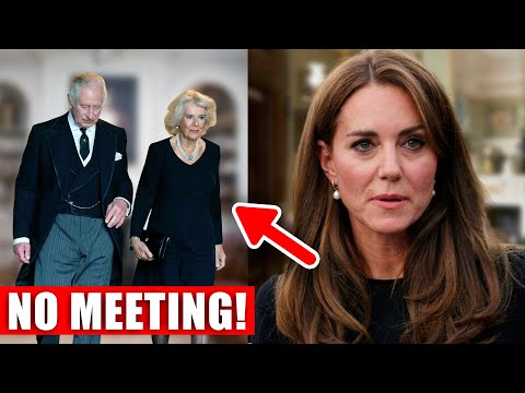 10 MINUTES AGO! THERE WILL BE NO MEETING! CATHERINE WILL NOT COME TO CAMILLA AND CHARLES III!