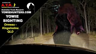 AYR Yowie / Bigfoot Sighting (Audio Report #199) at Ormeau - Kingsholme, Queensland