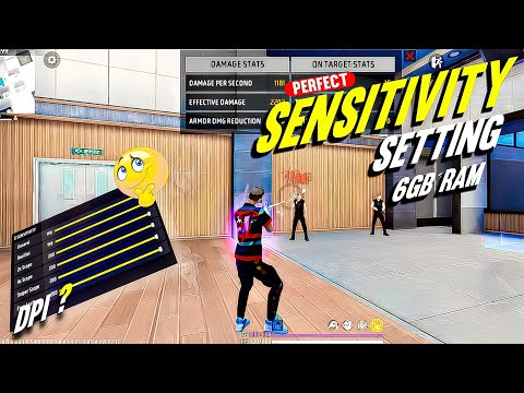 BEST SENSITIVITY FOR 6GB RAM AFTER OB45 UPDATE | FF HEADSHOT MOBILE SETTINGS NEW ( DPI ) ?