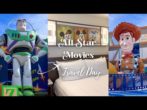 Disney Travel Day: DISNEY ALL STAR MOVIES | Walt Disney World VALUE RESORT