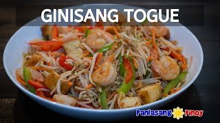 How to Cook Ginisang Togue with Shrimp and Tofu