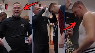 Denver Nuggets Locker Room Celebration After Nikola Jokic Makes Triple-Double vs. Dallas Mavericks!