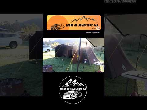 Relaxing SOLO Camping with Rain Mountain Views [ gloomy weather, tent, rain, ASMR]  #4x4 #relaxing