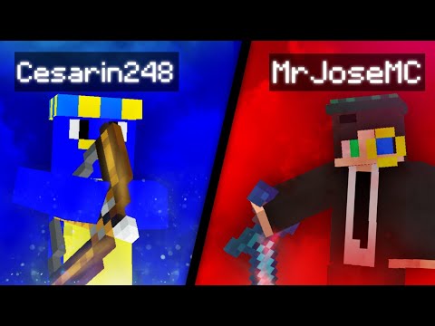 iTzcesarin VS @MrJoseMC1 | Minecraft PE 🔥