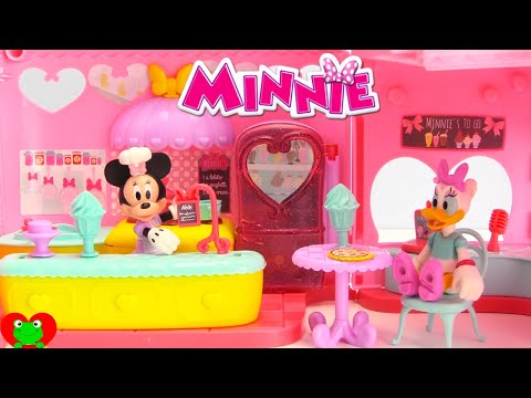 Minnie Mouse and Daisy at Minnie's New Restaurant