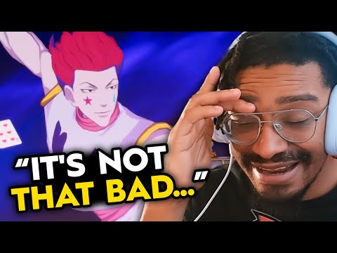 REACTING TO THE NEW HUNTER x HUNTER FIGHTING GAME