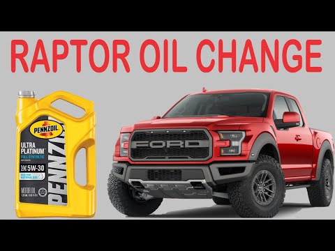 Ford F150 Raptor Oil Change