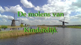 Molens van Kinderdijk. Dutch windmills-Kinderdijk - Unesco World Heritage