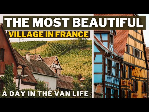 The Most Beautiful Village In France?! | Van Life | France Road Trip