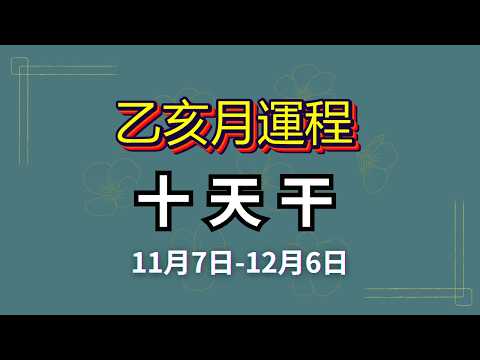 11月要註意什麽？| 財運、健康、情感全面解析 【11月乙亥月運勢】