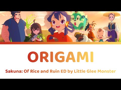 ORIGAMI by Little Glee Monster | Sakuna: Of Rice and Ruin OP Lyrics HD 天穂のサクナヒメ