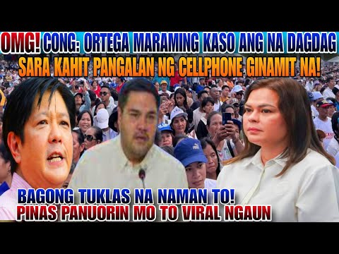 OMG VP SARA DUTERTE NA DAGDAGAN ANG KASO PATI NAME NG CELLPHONE GINAMATE MAG KA PIRA LANG!