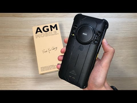 AGM H5 Pro Unboxing & Review - InfraredCam + 109dB Loudspeaker!