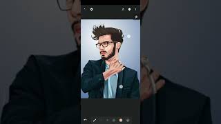 vector portrait layer break down | vijay mahar | vector art | #vectorart #vijaymahar