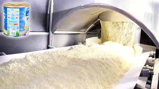 How Milk Powder is Made | Modern Milk Powder Processing Plant | Food Factory 🥛