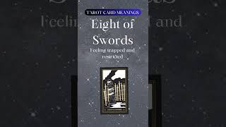 Breaking Free from Limitations: The Eight of Swords Tarot Card | Tarot Talks Short #tarot