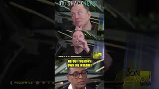 'You desperately want censorship' - Elon Musk to Don Lemon #elonmusk #donlemon #censorship