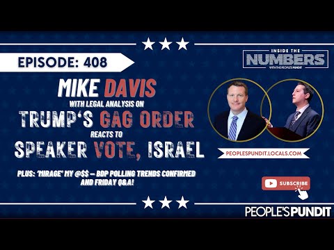 Mike Davis on Gag Order, House Speaker, Mideast + Q&A| ITN Episode 408