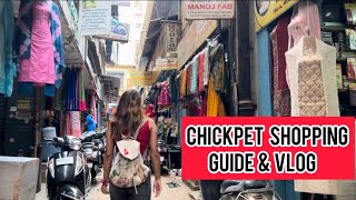 Cheapest Wholesale Market CHICKPET Shopping Guide | Street Shopping in Chickpet Bangalore