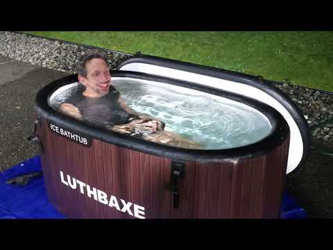 Luxebath 2 person ice plunge inflatable tub Review