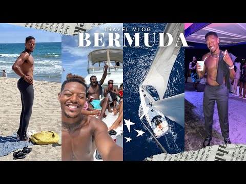 TRAVEL VLOG: BERMUDA WAS EVERYTHING!! Yacht Party + Cup Match + History I never knew