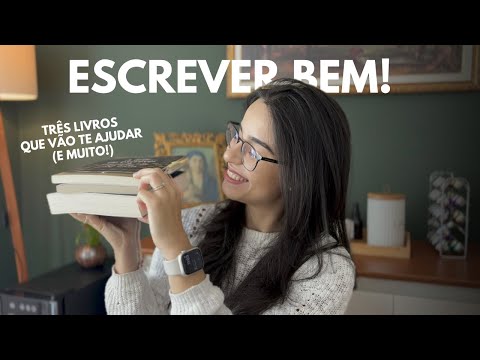 Três livros que vão te ensinar a escrever bem